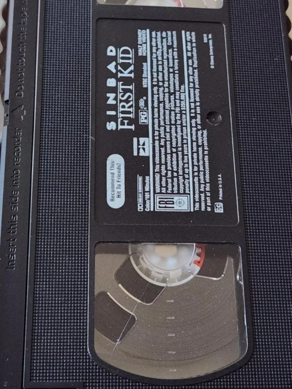 First Kid - 1997 - Clamshell VHS